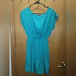 Shimmery green dress